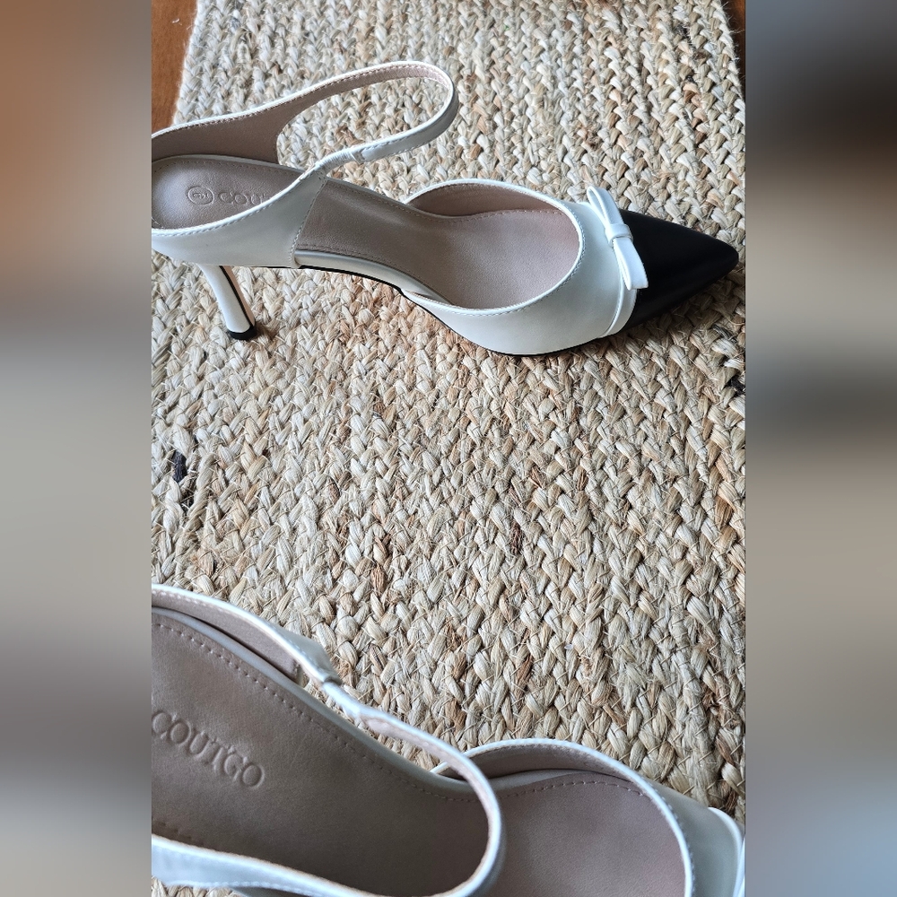 Coutgo Womens Mules Heels - Picture 5 of 8